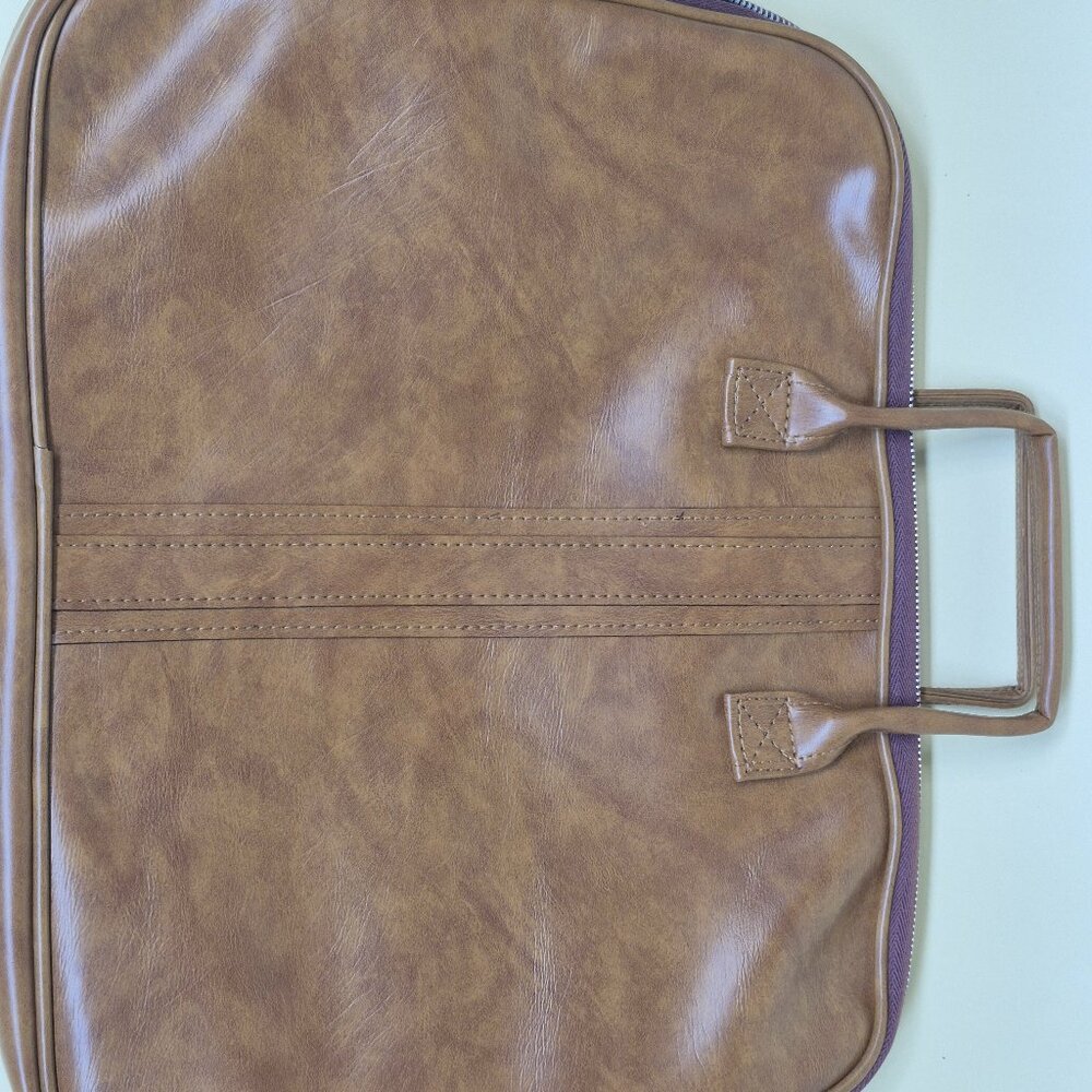 Airway Industries Brown Travel Bag Vintage